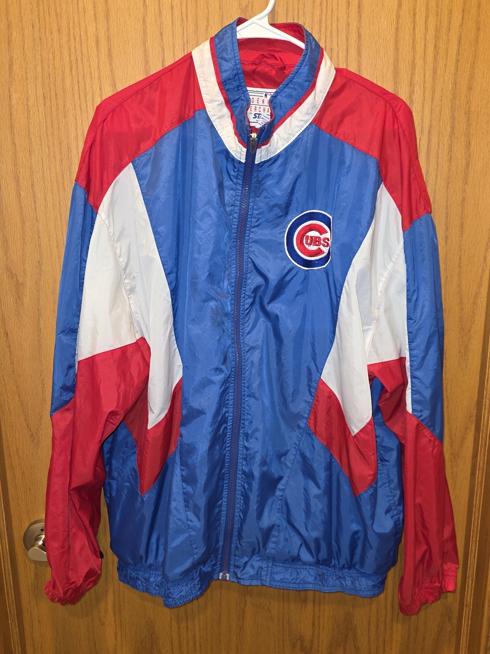 STARTER Blue, Red & White Windbreaker Jacket